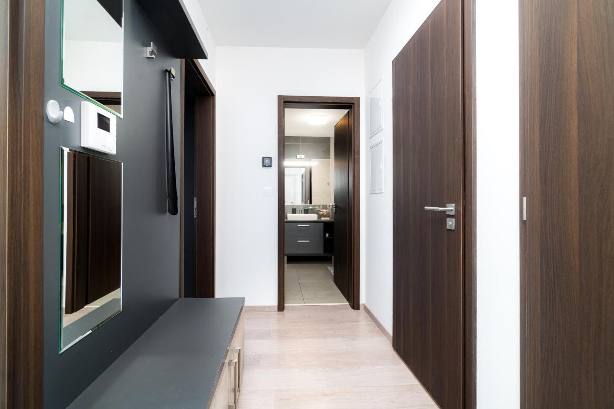 Bnb New Beautiful Apartment In The Center Of Ostrava With Option Garage Parking المظهر الخارجي الصورة